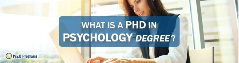 psychologists earn the phd degree. phd stands for